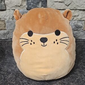 Squishmallows 12” Joanne the Sea Otter Plush Brown Kellytoy Stuffed Animal
